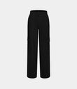 Halara Flex™ Mid Rise Pockets Straight Leg Casual Cargo Jeans - Black Denim