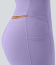 SoftlyZero™ Plush Backless Active Dress-Easy Peezy Edition - Lavender