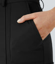 DayStretch High Waisted Zipper Pockets Solid Skinny Cargo Pants - Black
