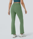 DayStretch High Waisted Crossover Flare Yoga Leggings - Kashmir