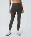 Halara Flex™ High Waisted Pocket Denim Casual Leggings - Hemp Rope Black Denim