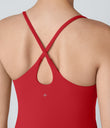 SoftlyZero™ Plush Backless Active Dress-Longer Length-Easy Peezy Edition - Mars Red