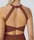 SoftlyZero™ Airy Backless Twisted Cool Touch Dance Active Dress-Easy Peezy Edition - Sequoia
