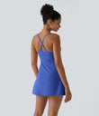 SoftlyZero™ Plush Backless Active Dress-Easy Peezy Edition - Lotus Blue