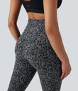 Halara UltraSculpt™ Leopard Print High Waisted Tummy Control Yoga Leggings with Pockets - Shadow Leopard