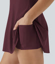 SoftlyZero™ Airy Backless Twisted Cool Touch Dance Active Dress-Easy Peezy Edition - Fig