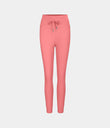SoftlyZero™ Plush High Waisted Drawstring Pocket Plain Full Length Joggers - Shell Pink