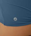 Double Straps Cropped Yoga Tank Top - Electric Blue