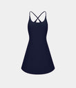 SoftlyZero™ Plush Backless Active Dress-Easy Peezy Edition - Peacoat