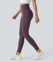 Halara UltraSculpt™ High Waisted Tummy Control Pocket Shaping Training Leggings - Night's Purple