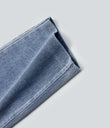 Halara Flex™ High Waisted Pocket Denim Capri Casual Leggings - Ice Crevice Denim