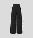 Halara Flex™ High Waisted Body Sculpt Waist-Slimming Pocket Wide Leg Micro Waffle Work Pants - Black