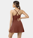 SoftlyZero™ Plush Backless Active Dress - Sequoia