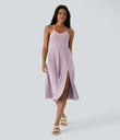 Everyday Midi Chill Dress-La Land - Pink Purple