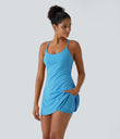 SoftlyZero™ Plush Backless Active Dress-Easy Peezy Edition - Swim Cap