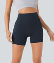 Halara UltraSculpt™ High Waisted Scrunch Butt Lifting Tummy Control Pocket Shaping Workout Biker Shorts 5'' - Carbon