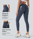 Halara UltraSculpt™ High Waisted Tummy Control Butt Lifting Ruched Pocket Shaping Yoga Leggings - Carbon