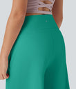 SoftlyZero™ Airy High Waisted Pockets Cool Touch Yoga Bermuda Shorts - Waterfall