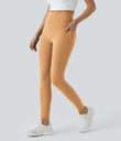 Halara UltraSculpt™ High Waisted Tummy Control Pocket Shaping Training Leggings - Buckskin