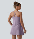 Softlyzero™ Plush Backless Active Dress-Easy Peezy Edition DD-F - Tulip Purple