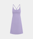 SoftlyZero™ Plush 2-in-1 Pocket Mini Active Dress DD-F Cups - Lavender