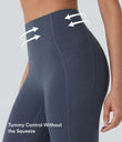 Halara UltraSculpt™ High Waisted Tummy Control Butt Lifting Ruched Pocket Shaping Yoga Leggings - Carbon