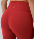 Halara UltraSculpt™ High Waisted Tummy Control Pocket Shaping Training Leggings - Aura Orange