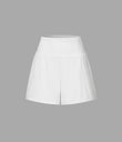 SoftlyZero™ Airy Super High Waisted 2-in-1  Cool Touch Yoga Shorts 5'' with Pockets-Longer Length - White