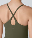 SoftlyZero™ Plush Backless Active Dress-Longer Length-Easy Peezy Edition - Grass Grey Green