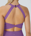 SoftlyZero™ Airy Backless Twisted Cool Touch Dance Active Dress-Easy Peezy Edition - Dewberry