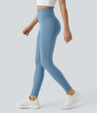 Halara UltraSculpt™ High Waisted Tummy Control Pocket Shaping Training Leggings - Whale Blue
