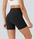 Halara UltraSculpt™ High Waisted Butt Lifting Tummy Control Pocket Shaping Training Biker Shorts 5'' - Black