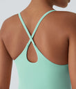 SoftlyZero™ Plush Backless Active Dress-Easy Peezy Edition - Honeydew