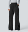 Halara Flex™ DayStretch High Waisted Pocket Work Flare Pants - Black