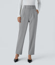 Halara Flex™ High Waisted Pocket Solid Work Tapered Pants - Quarry