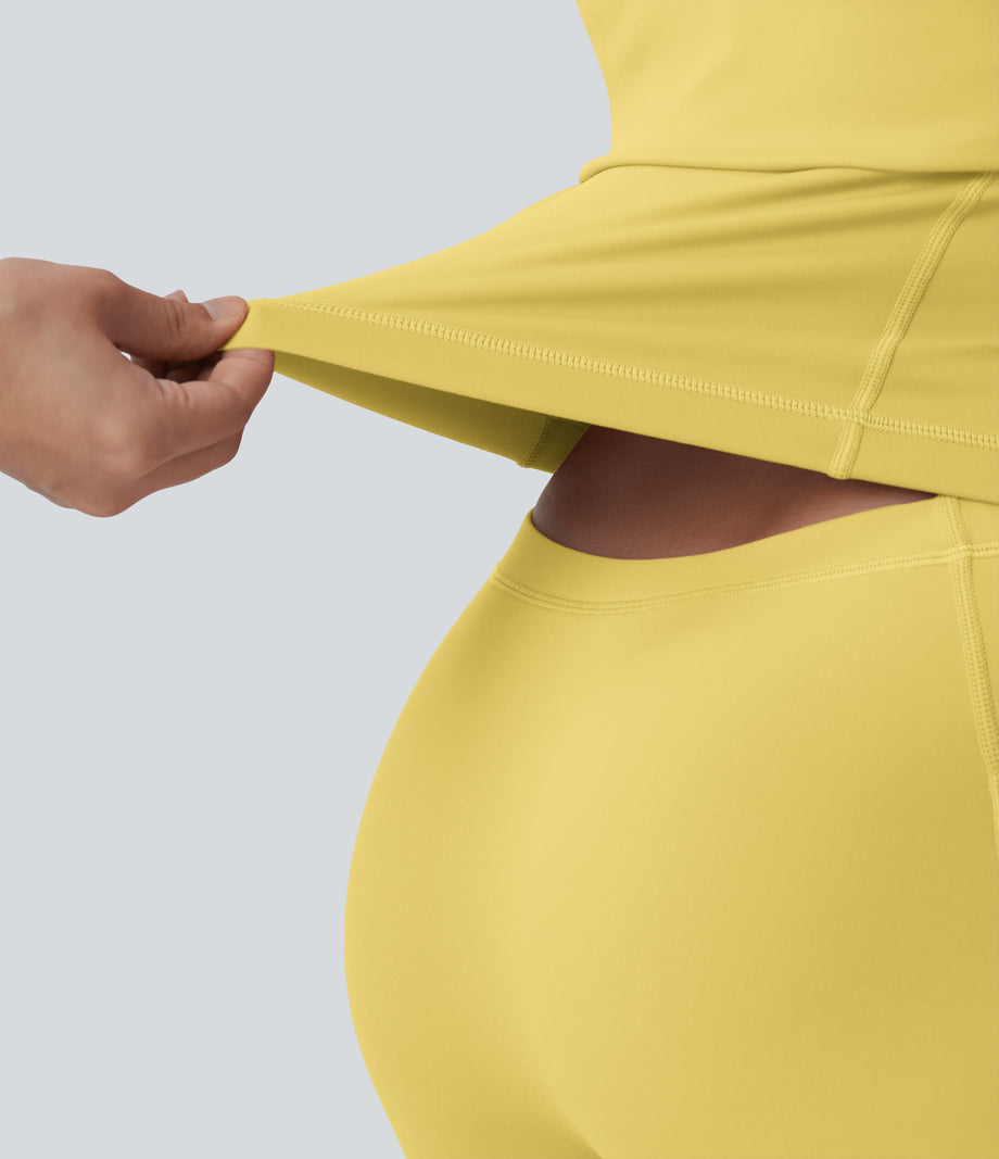 Softlyzero™ Plush Backless Active Dress-Easy Peezy Edition DD-F - Crisp Yellow
