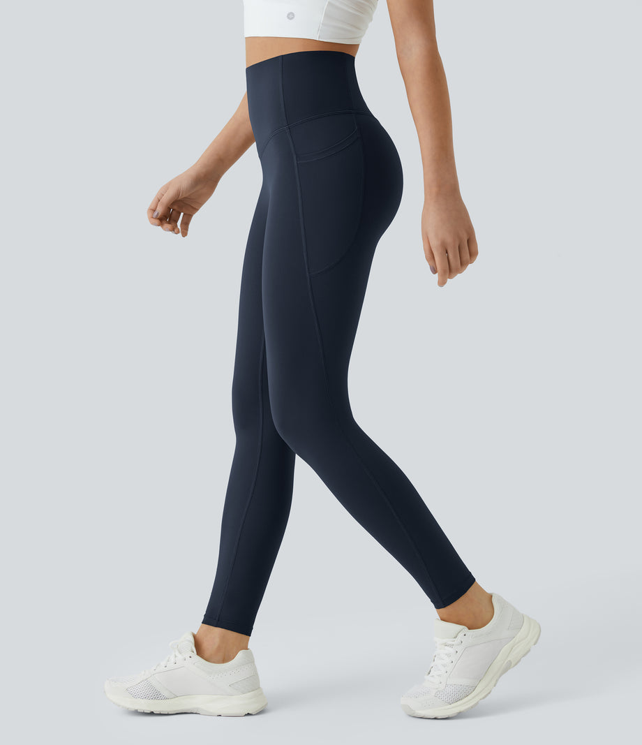 Halara UltraSculpt™ High Waisted Tummy Control Pocket Shaping Training Leggings - Carbon