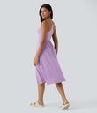 Everyday Midi Chill Dress-La Land - Orchid Bouquet
