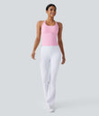 SoftlyZero™ Plush Cut Out Yoga Tank Top A-D Cups - Nosegay