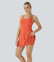 SoftlyZero™ Plush Backless Active Dress - Tigerlily
