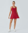 Backless Twisted Active Dress - Salsa