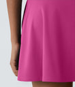 Flare Mini Dance Active Dress-Longer Length - Fuchsia Fedora