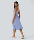Everyday Midi Chill Dress-La Land - Blue Heron