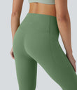 Halara UltraSculpt™ High Waisted Tummy Control Pedal Pusher Yoga Leggings with Pockets - Kashmir