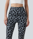 Halara UltraSculpt™ Leopard Print High Waisted Tummy Control Yoga Leggings with Pockets - Moonshadow Leopard