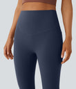 Halara UltraSculpt™ High Waisted Tummy Control Pocket Shaping Yoga Bootcut Leggings - Mood Indigo