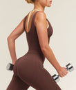 Celeste L'Amour UltraSculpt® Everyday Legging – Espresso Brown – view 4