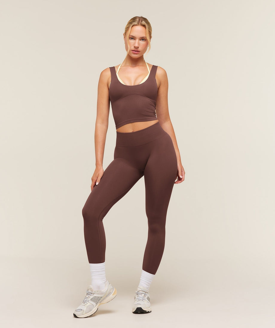 Celeste L'Amour UltraSculpt® Everyday Legging – Espresso Brown – view 5