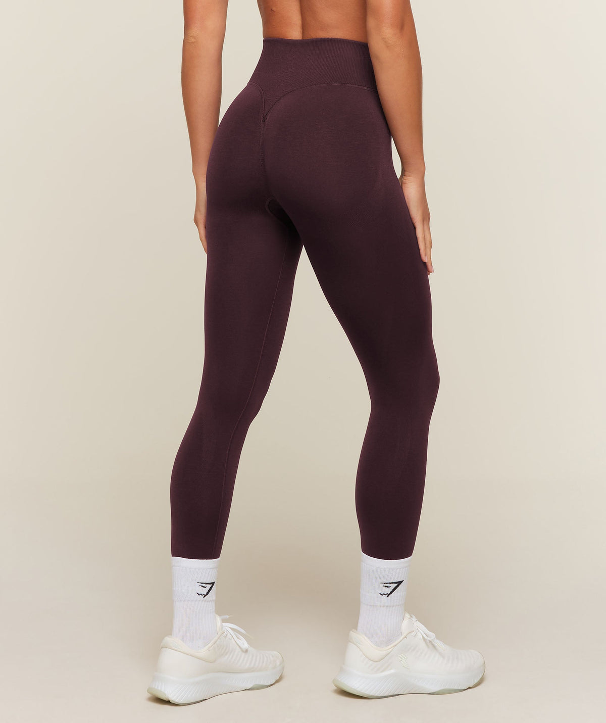 Relay Seamless High-Rise Leggings - Cherry Purple