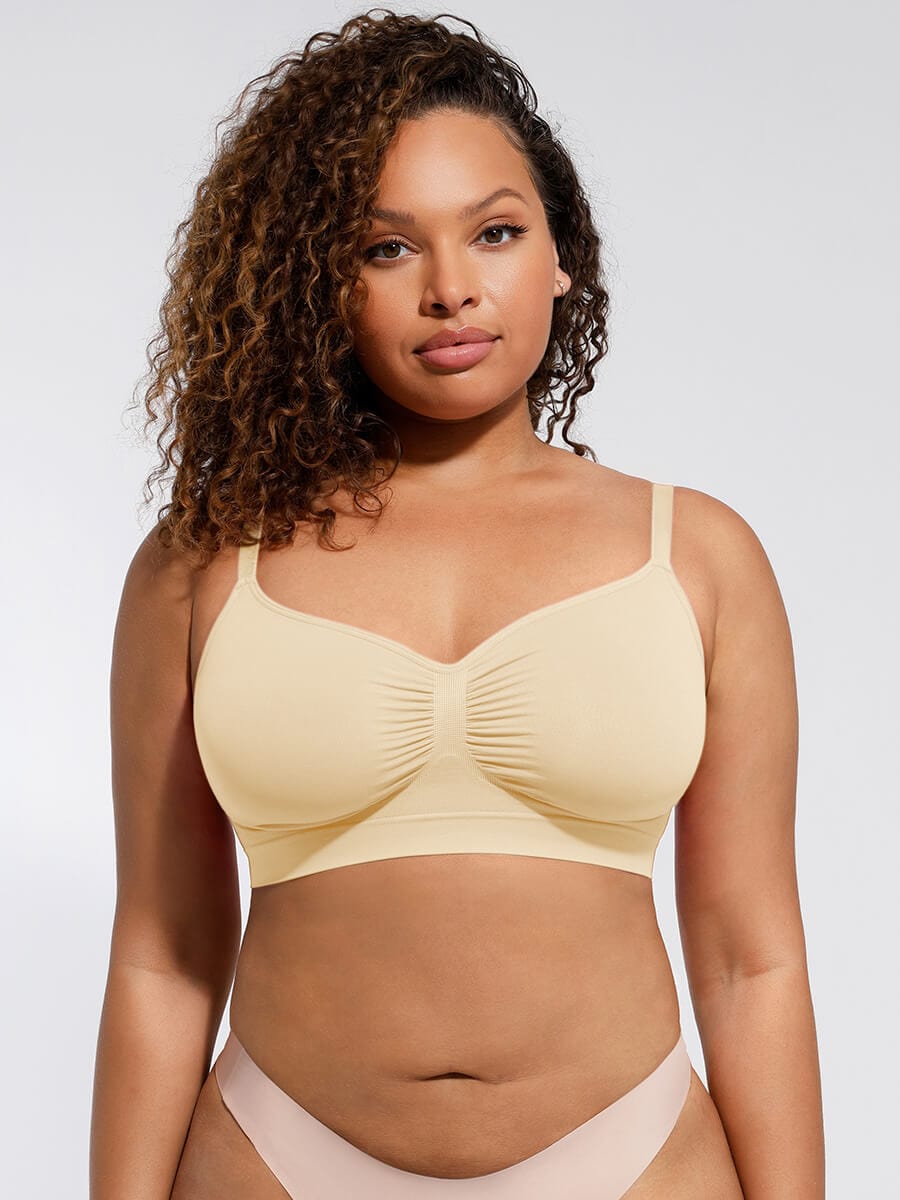 Wireless Supportive Shaping Bra with Adjustable Straps - Celeste L’Amourshop_this_look_EcLGgQ